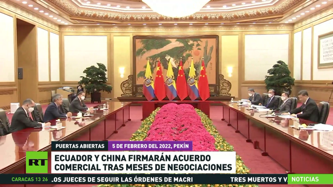 Ecuador Y China Firmarán Un Acuerdo Comercial Tras Meses De ...