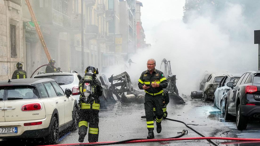Se produce una explosión en el centro de Milán