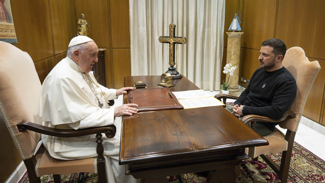 Zelenski al papa Francisco: "No necesitamos mediadores"