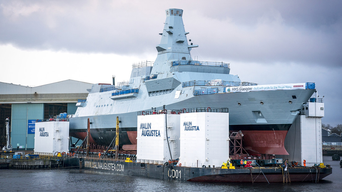 Suspenden el equipamiento de la fragata más avanzada del Reino Unido por posible sabotaje
