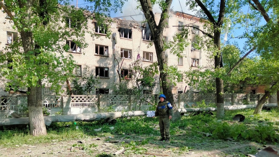 Ucrania bombardea la ciudad de Lugansk con misiles franco-ingleses Storm Shadow