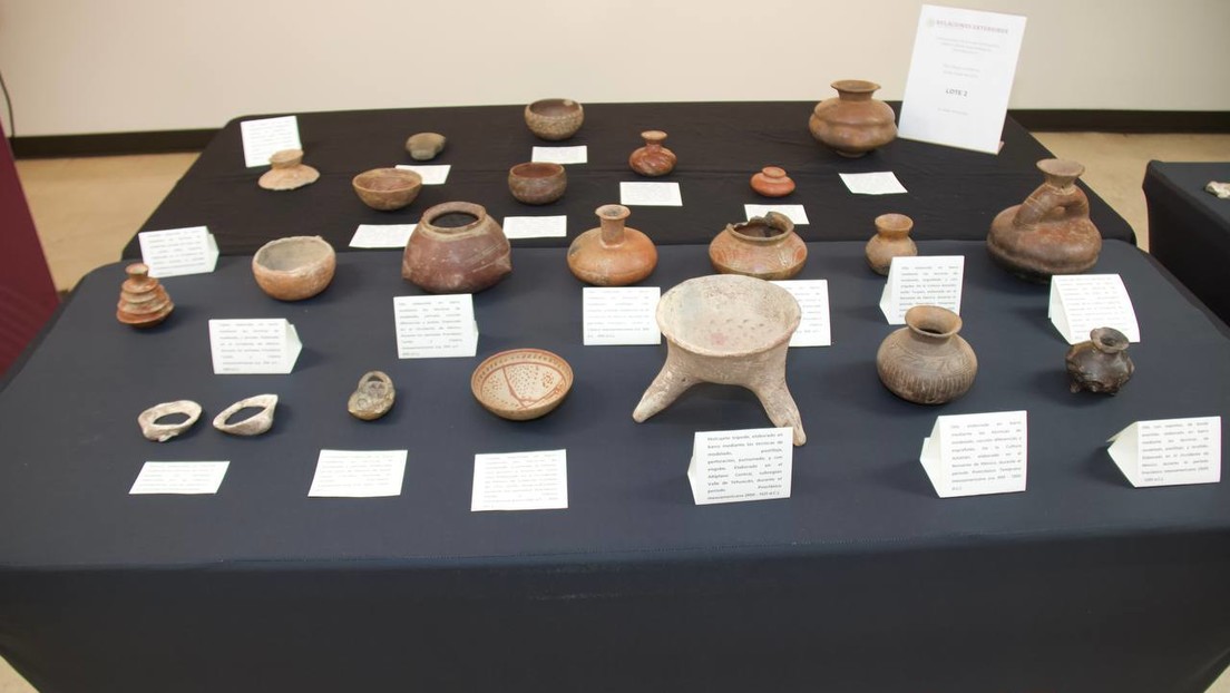 México recupera 65 piezas prehispánicas de su patrimonio en San Diego