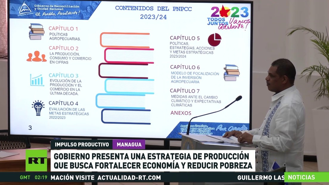 Gobierno de Nicaragua presenta una estrategia de producción que busca fortalecer economía y reducir pobreza