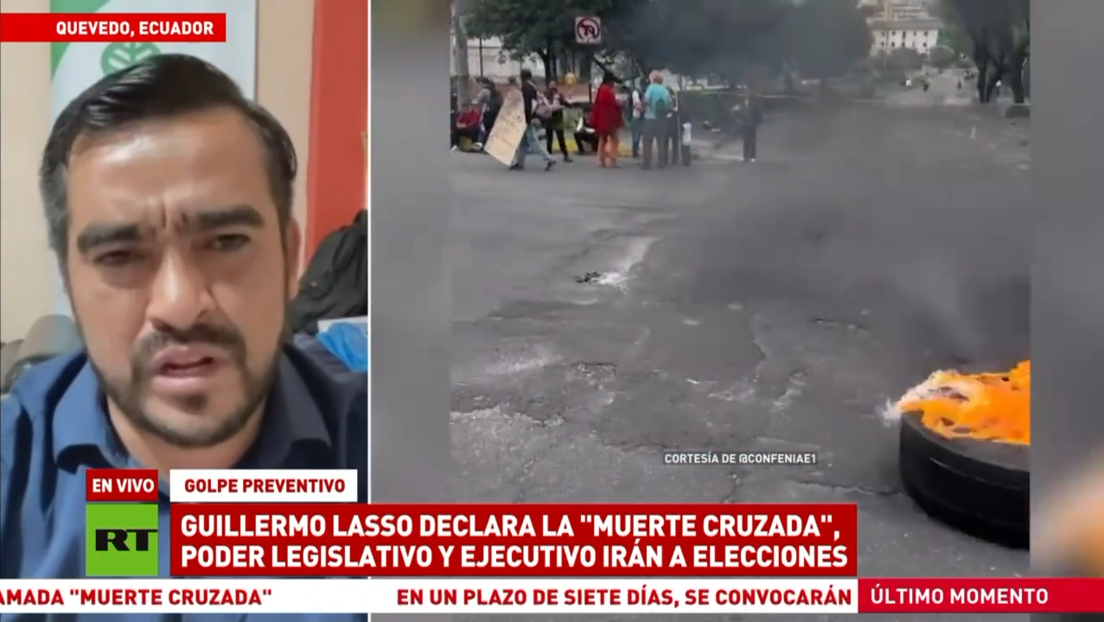 El alcalde de Quevedo analiza el decreto de la muerte cruzada en Ecuador