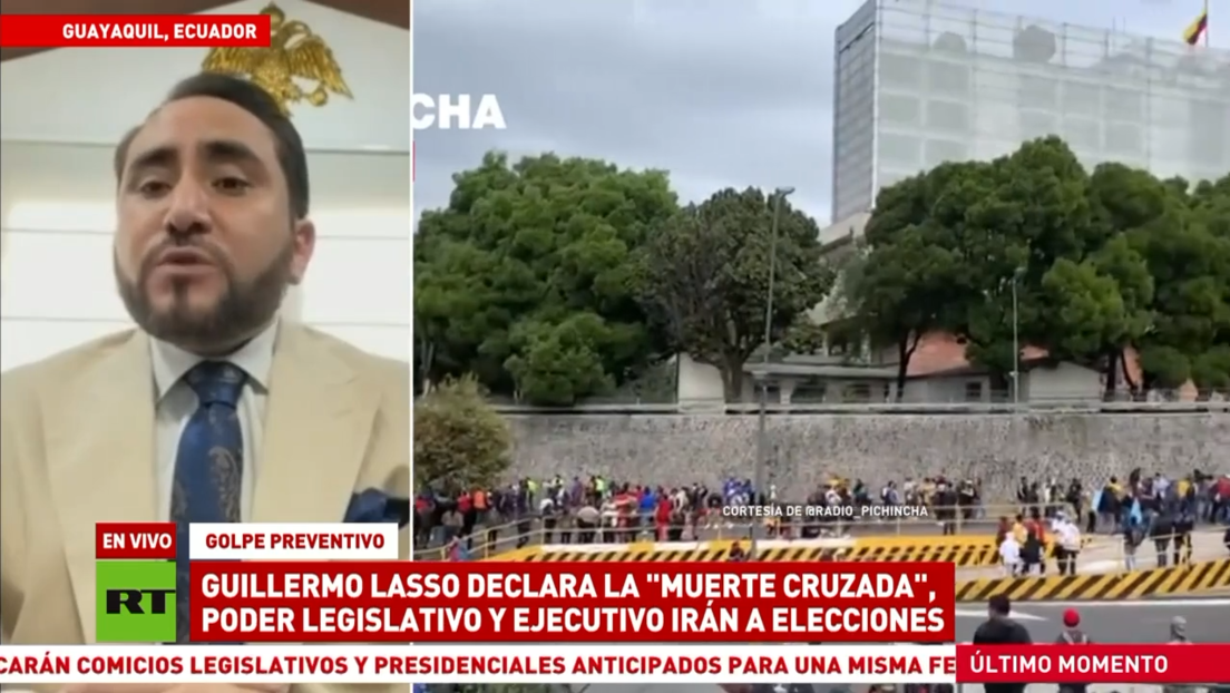 Experto comenta el decreto de la muerte cruzada en Ecuador