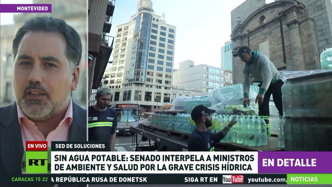 Senado de Uruguay interpela a ministros de Ambiente y Salud por la grave crisis hídrica