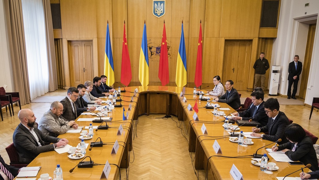Un enviado especial de China visita Ucrania