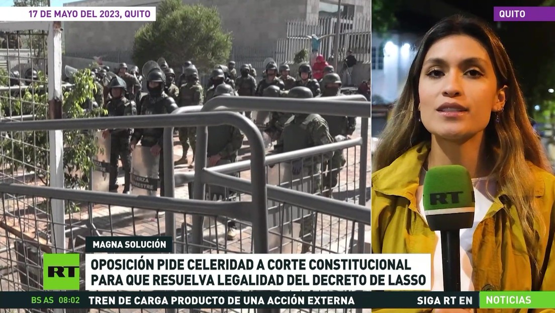 Oposición en Ecuador pide celeridad a la Corte Constitucional para que resuelva legalidad del decreto de Lasso