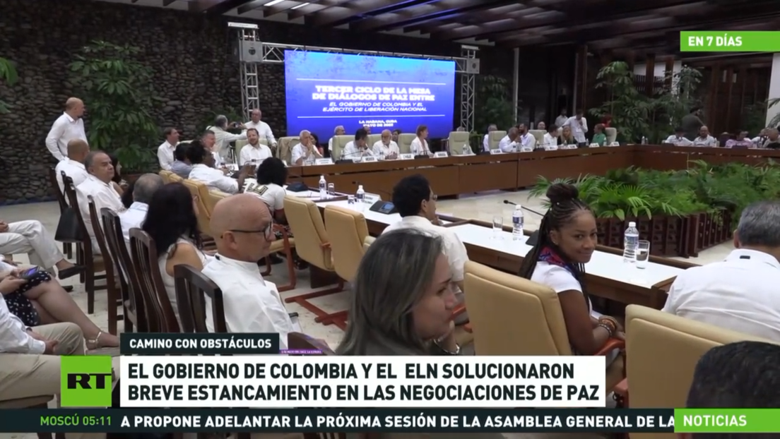 El Gobierno de Colombia y el ELN solucionan un breve estancamiento en ...
