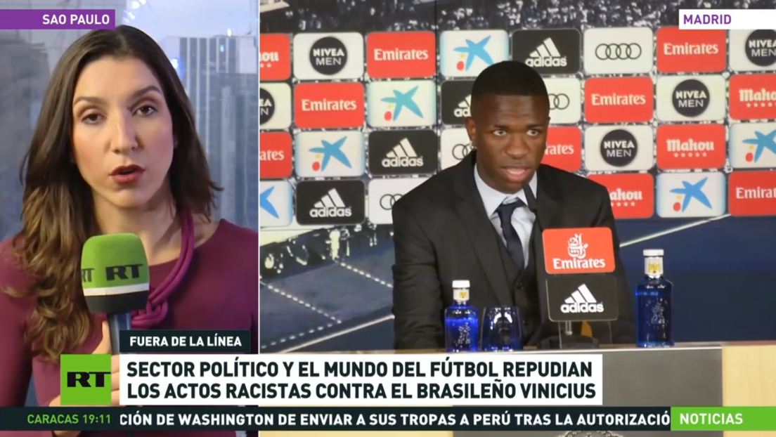 Brasil condena los insultos racistas contra Vinicius Junior y exige a la FIFA y a LaLiga española que tome medidas