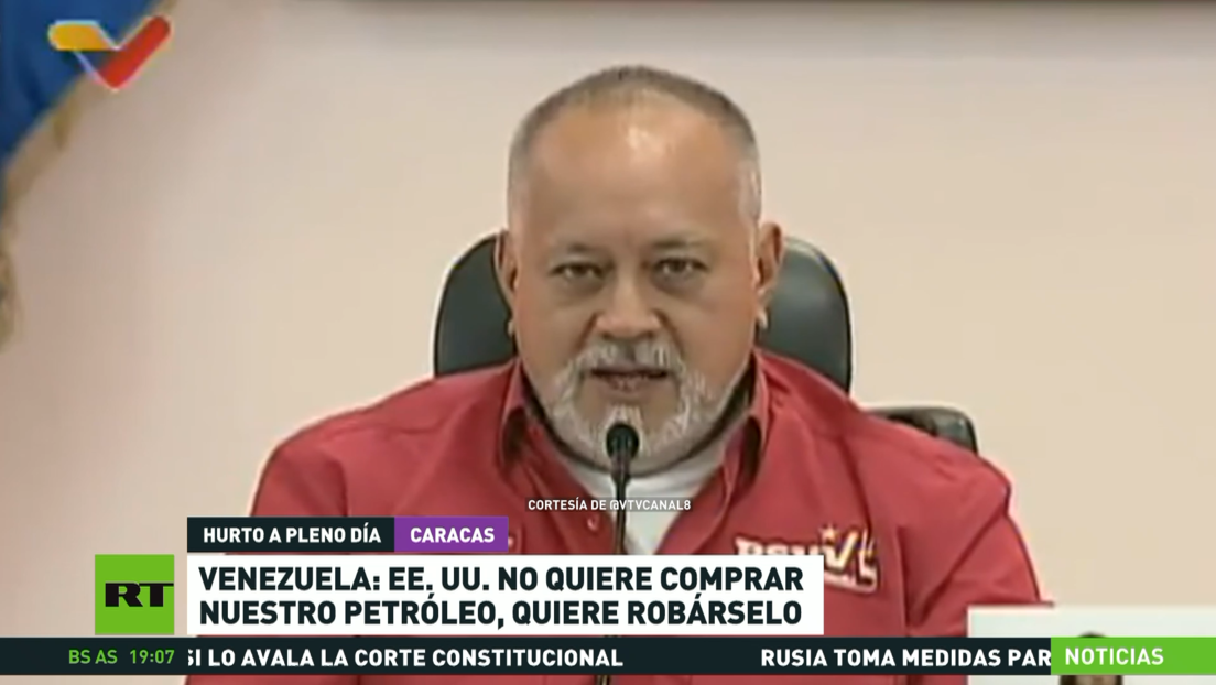 Venezuela: EE.UU. no quiere comprar nuestro petróleo, quiere robárselo