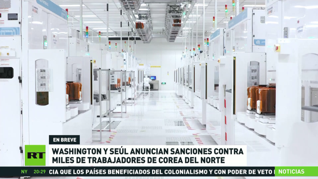 Washington y Seúl anuncian sanciones contra miles de trabajadores de Corea del Norte