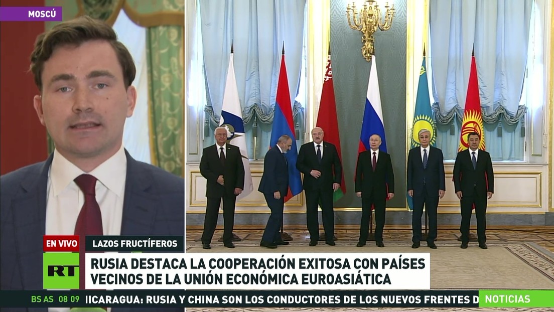 Rusia destaca la cooperación exitosa con países vecinos de la Unión Económica Euroasiática