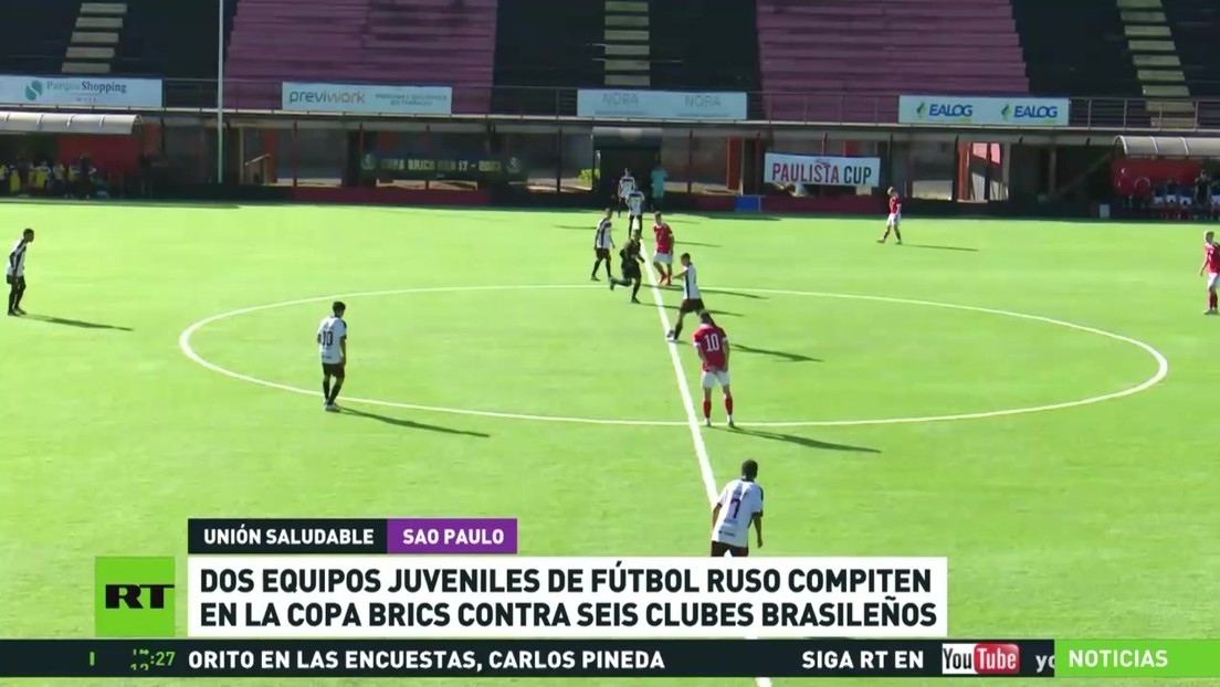Arranca la Copa BRICS Sub-17 con participación de equipos históricos de fútbol de Brasil y Rusia