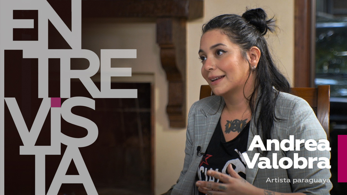 Andrea Valobra, artista paraguaya: "Quiero que la gente use como medio canalizador de cuestiones la música"