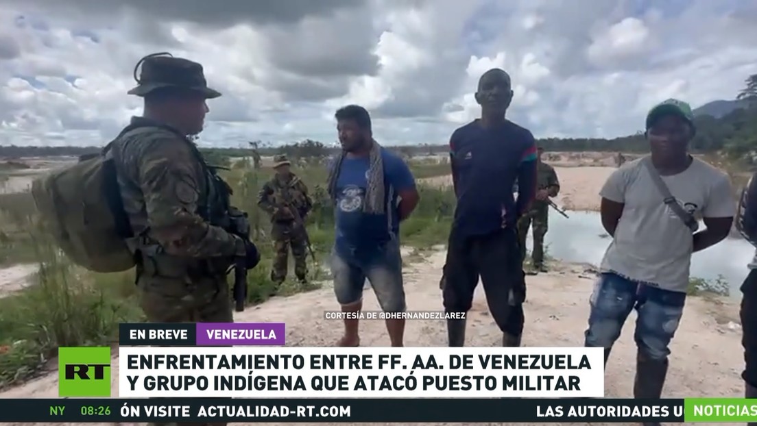 Enfrentamiento entre FF. AA. de Venezuela y un grupo de indígenas que atacaron un puesto militar