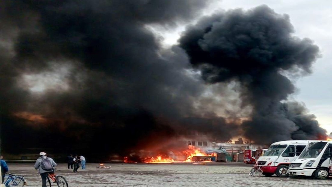 Se registra una explosión en un depósito de combustible en el estado mexicano de Puebla (VIDEO)