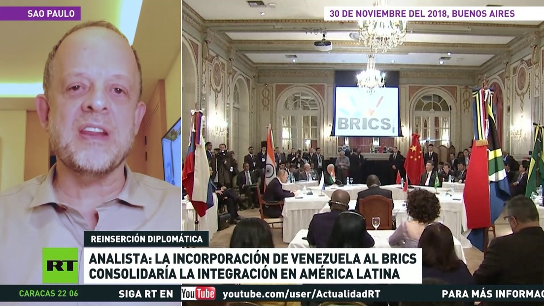 Analista: "La incorporación de Venezuela al BRICS consolidaría la integración en América Latina"