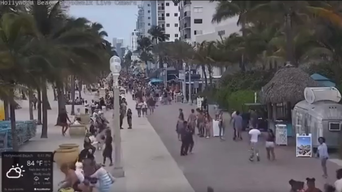 Nueve heridos en un tiroteo cerca de una playa en Florida (VIDEOS)