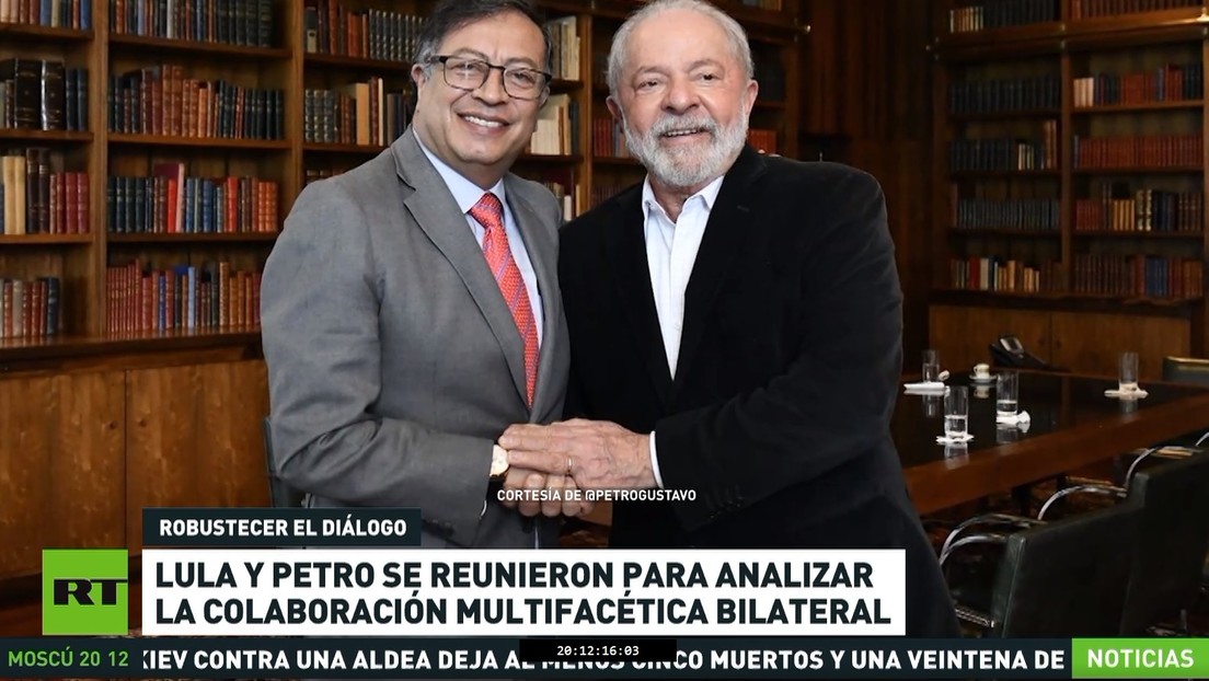 Lula y Petro se reúnen para analizar la colaboración multifacética bilateral