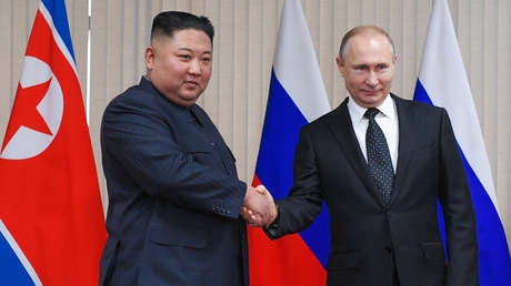 Kim Jong-un: El pueblo ruso se ha levantado en una "lucha sagrada" por la justicia internacional
