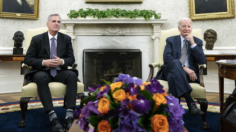 Biden y el presidente de la Cámara de Representantes no llegan a un acuerdo sobre el techo de la deuda