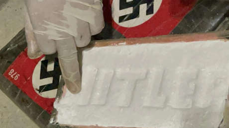 VIDEO: Incautan en Perú 58 kg de cocaína en ladrillos marcados con simbología nazi