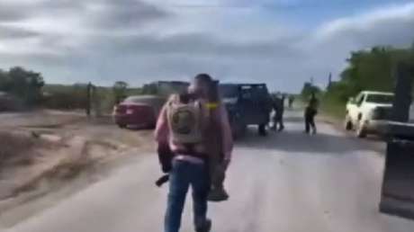 Video viral de un sicario del Cártel del Golfo con un lanzacohetes occidental como los enviados a Ucrania