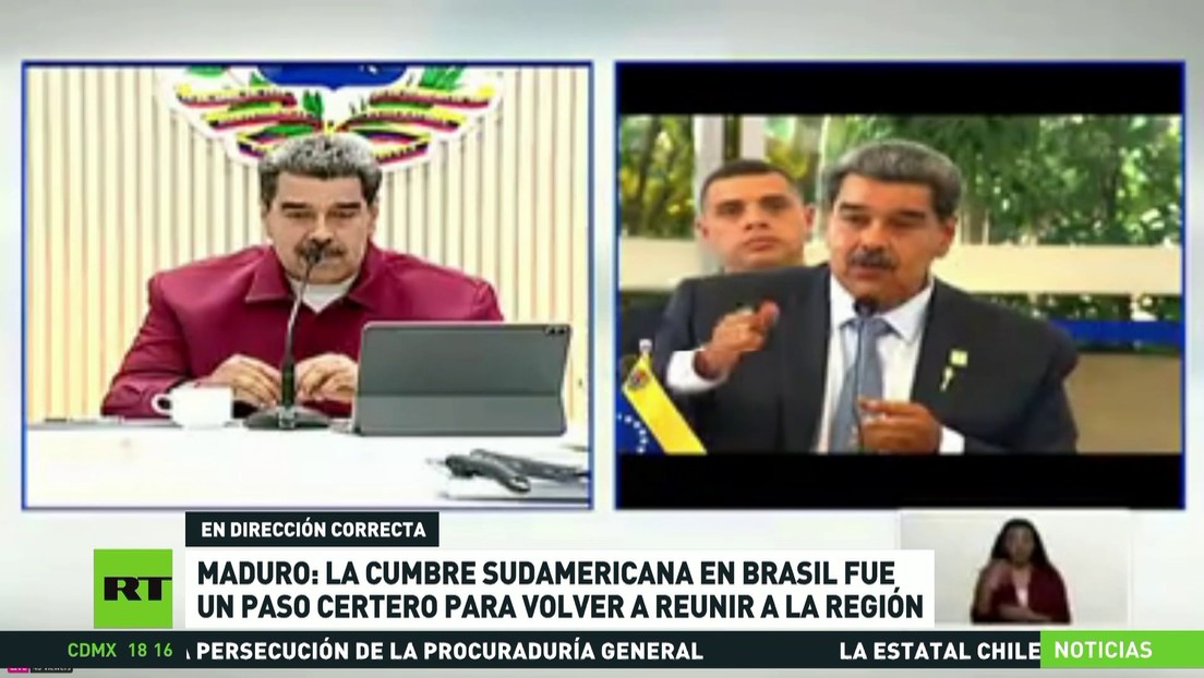 Maduro: "La cumbre sudamericana en Brasil fue un paso certero para volver a reunir a la región"