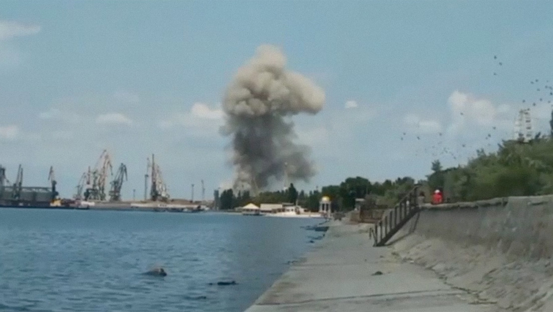 Ucrania ataca con misiles un puerto en la provincia rusa de Zaporozhie