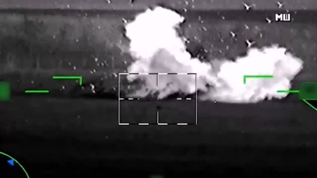 Rusia difunde imágenes de la destrucción de un tanque Leopard de las fuerzas de Ucrania