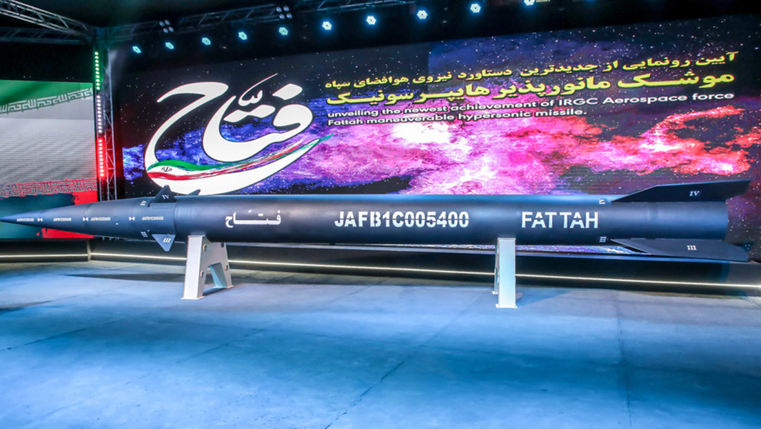 Irán presenta su misil balístico hipersónico Fattah