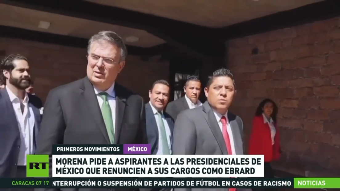 Partido oficialista de México pide a aspirantes a las presidenciales que renuncien a sus cargos