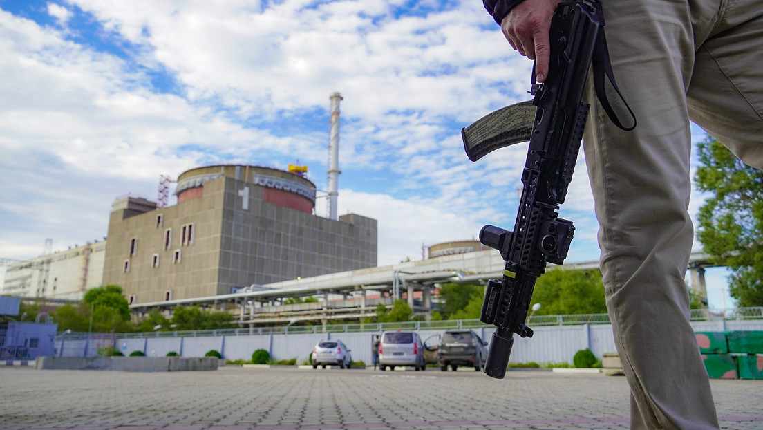 Kiev lanza tres drones cerca de la central nuclear de Zaporozhie