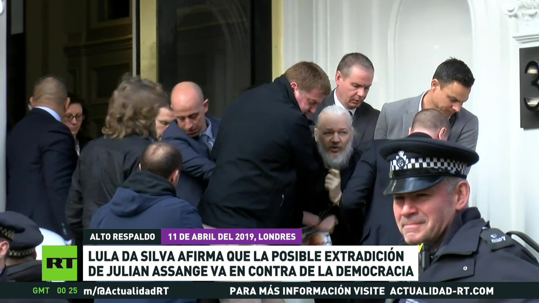 Lula: La posible extradición de Assange va en contra de la democracia