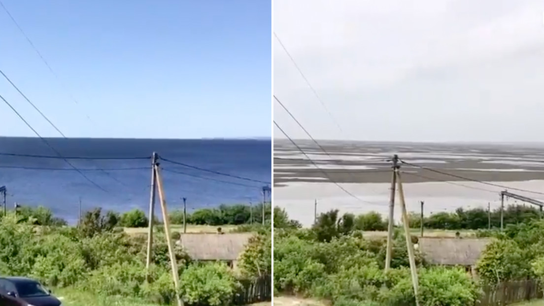 VIDEO: Antes y después de la ruptura de la presa de Kajovka