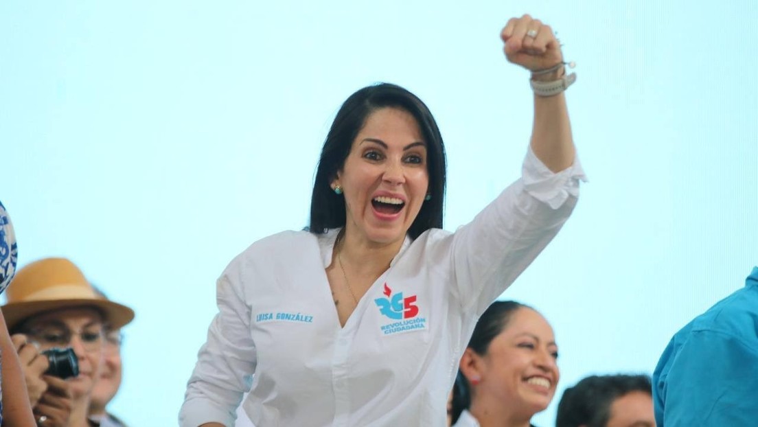 Luisa González, la candidata del correísmo que busca ser la primera presidenta electa de Ecuador