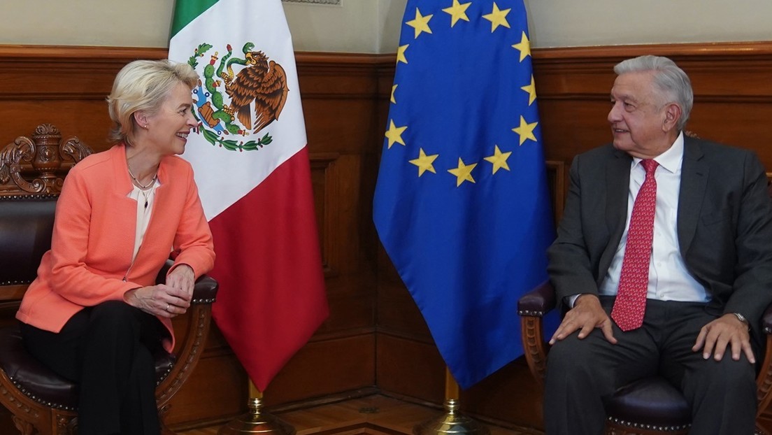 Von der Leyen se reúne con López Obrador en el cierre de su gira por América Latina