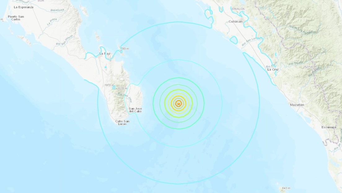 Se registra un sismo de magnitud 6,4 frente a la costa de México