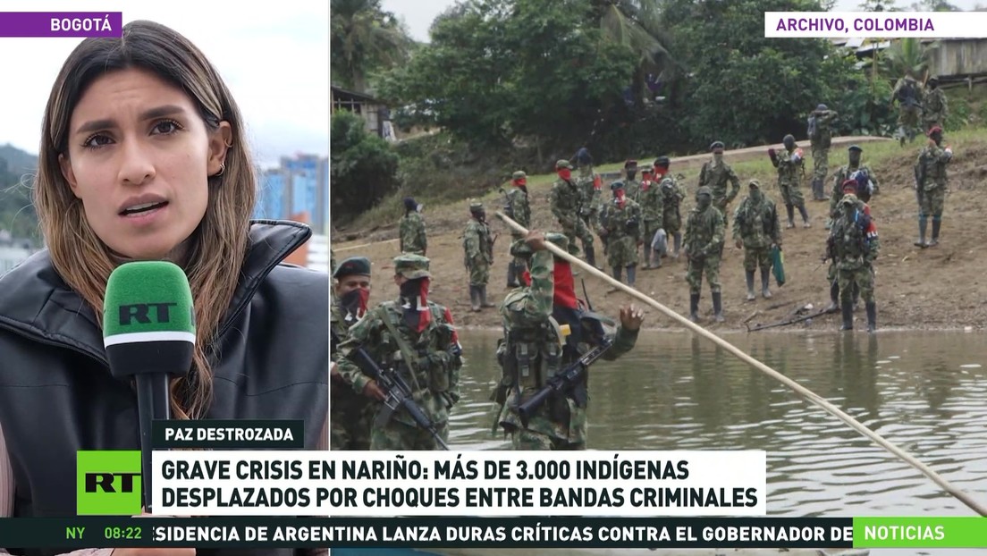 Colombia: Más de 3.000 indígenas desplazados por choques entre bandas criminales en Nariño