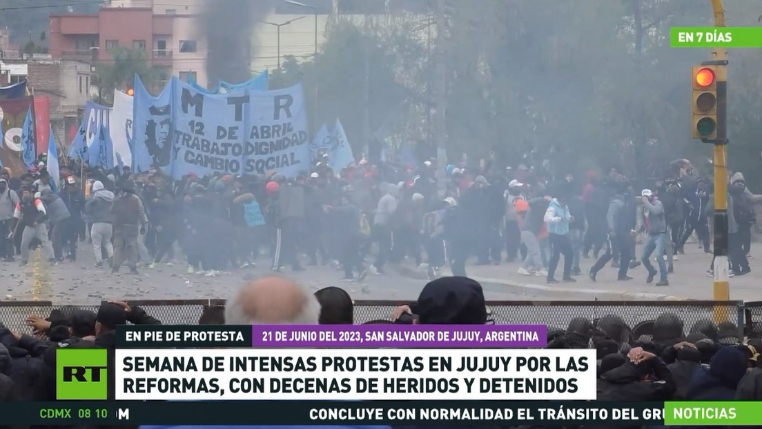 Argentina: Semanas de intensas protestas en Jujuy por las reformas, con decenas de heridos y detenidos