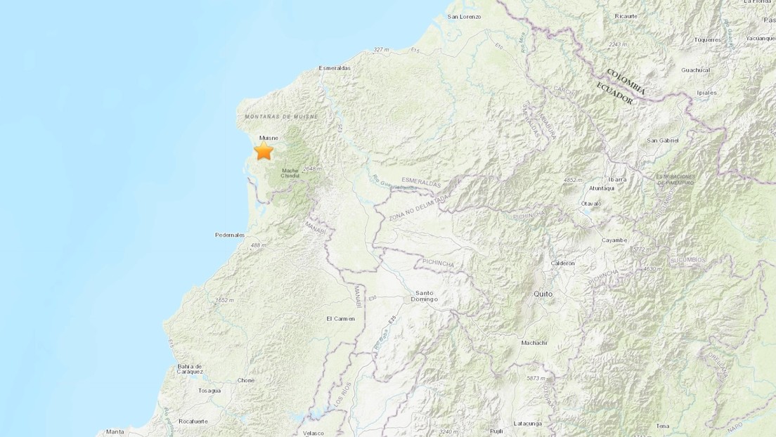 Un sismo de magnitud 5,5 sacude la costa norte de Ecuador