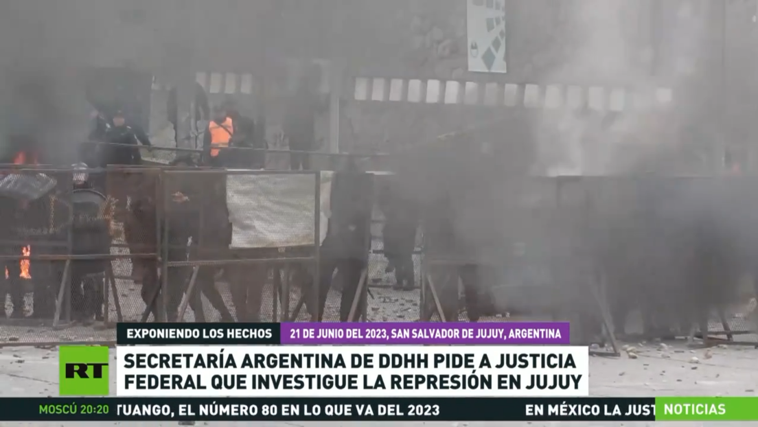 Secretaría argentina de DD.HH. pide a la Justicia Federal que investigue la represión en Jujuy