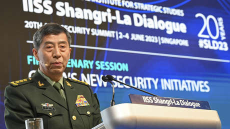 El primer discurso internacional del jefe de Defensa chino: advierte de "torbellino" de conflicto y peligro de alianzas "contra amenazas imaginarias"
