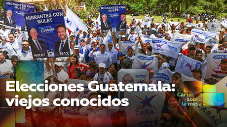 Elecciones Guatemala: viejos conocidos