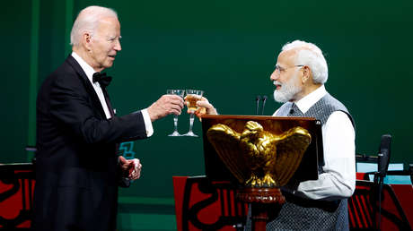 "Disfruten de la comida. ¿Dónde estamos?": los lapsus de Biden marcan la visita de Modi a EE.UU.