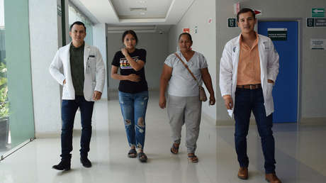 Extirpan un tumor de 10 kilos a una joven mexicana de 16 años