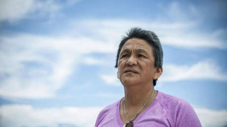 La dirigente social argentina Milagro Sala