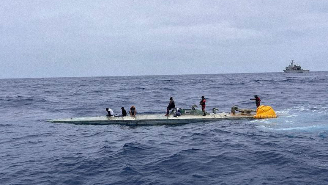 Incautan narcosubmarino de 26 metros con 3,5 toneladas de cocaína en México (VIDEO)