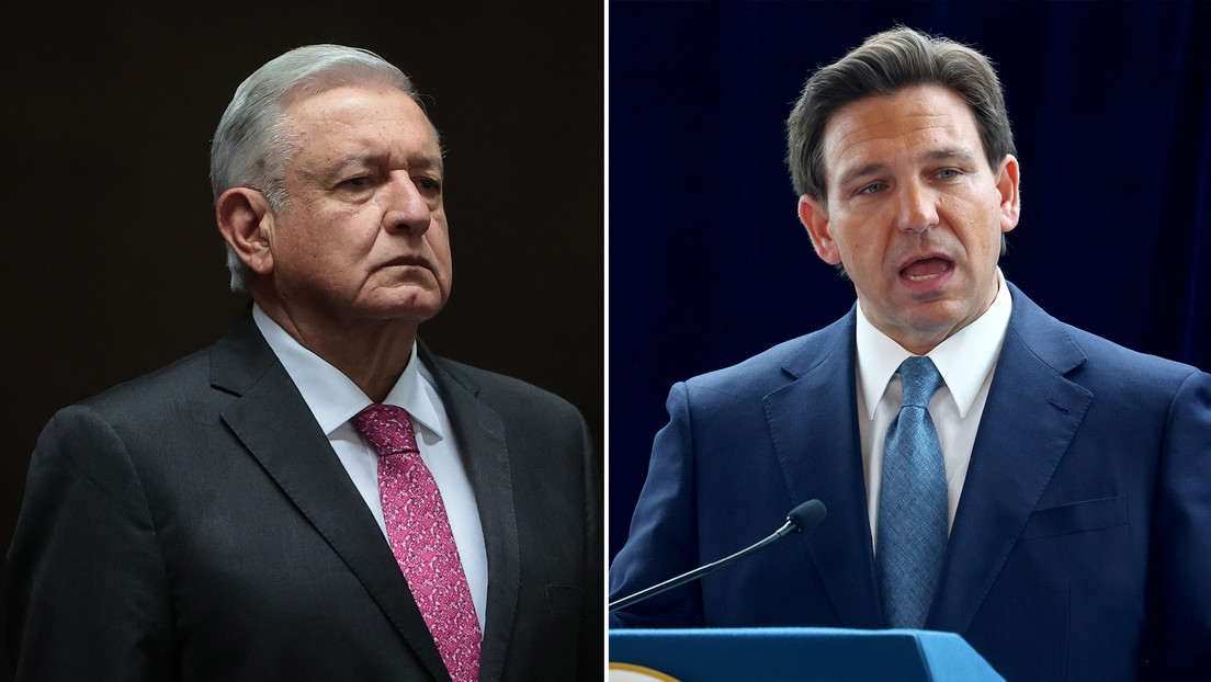 "Ni un voto a DeSantis": López Obrador critica ley migratoria del gobernador de Florida